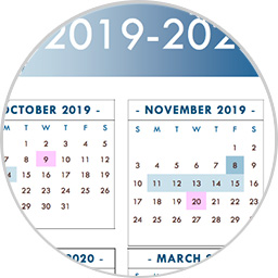Divisional Calendar